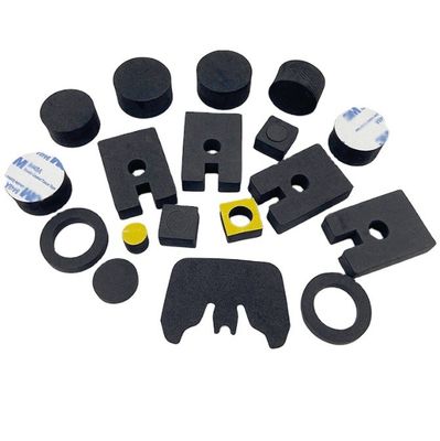 폼프 처리 서비스 주문형 자속 접착기 EVA 펠트 고무 발자국 배머 패드