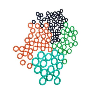 맞춤형 NBR FKM FPM EPDM PTFE PU 실리콘 평면 고무 O 링