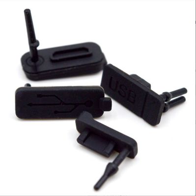 EPDM NR NBR 고무 USB 먼지 방지 실리콘 캡
