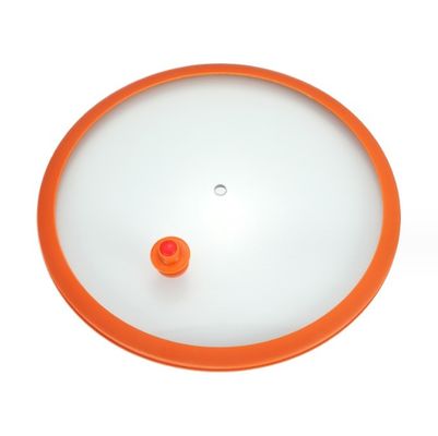 다목적 가정 실리콘 유리 뚜?? 지속 가능한 열 방지 시각적 항 넘치는 냄비 뚜??