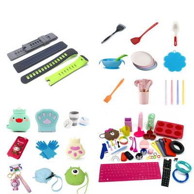 전문 EPDM 실리콘 고무 부품 폼링 서비스