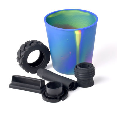 맞춤형 실리콘 고무 밀폐를 위한 FKM 재료 폼프 처리 서비스