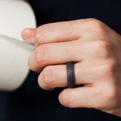 Custom Soft Silicone Finger Ring for Women Safe Food Grade Processing 디자인 서비스