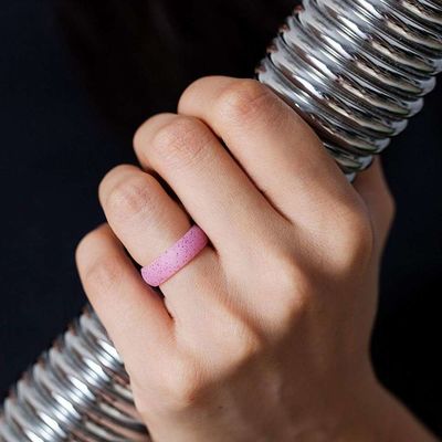 Custom Soft Silicone Finger Ring for Women Safe Food Grade Processing 디자인 서비스