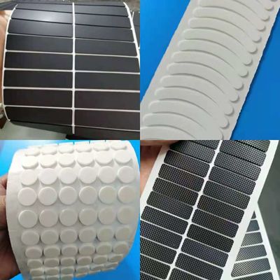 정형 처리 서비스를 위한 맞춤식 실리콘 패드 투명 블랙 메시 고무 발