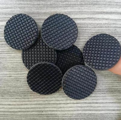 맞춤 크기의 블랙 메시 실리콘 고무 Molding 가스켓 자체 접착 발 패드