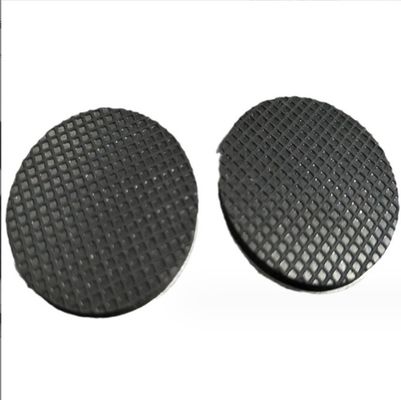 맞춤 크기의 블랙 메시 실리콘 고무 Molding 가스켓 자체 접착 발 패드