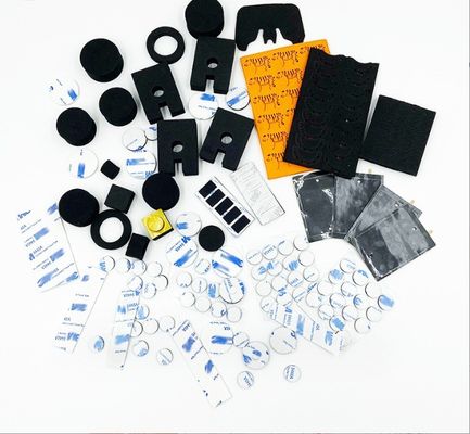 폼프 처리 서비스 주문형 자속 접착기 EVA 펠트 고무 발자국 배머 패드