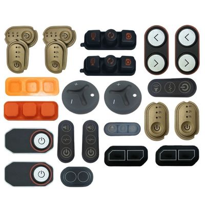 EPDM NBR NR 실리콘 고무 맞춤 키보드 4x4 MIDI 키보드 버튼 패드 폼링 서비스