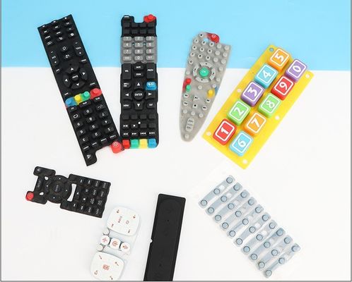 컬러풀 키보드 키보드 실리콘 고무막 스위치 사용자 정의 EPDM NR NBR