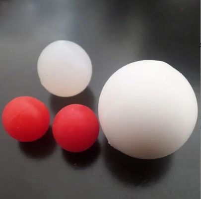 구멍이 있는 다채로운 홀러 고무 공 실리콘 컵 곰팡이 실리콘 고무 EPDM NBR NR