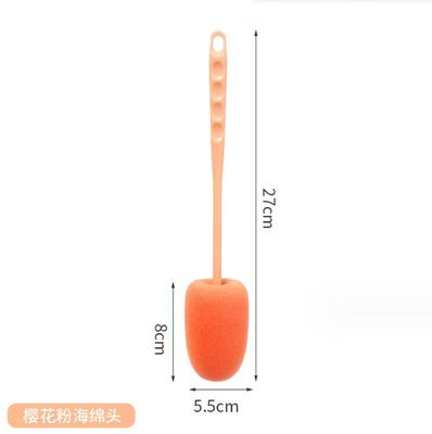 주류 TPR PP 실리콘 병 청소 브러쉬 베이비 병 씻기 긴 핸들
