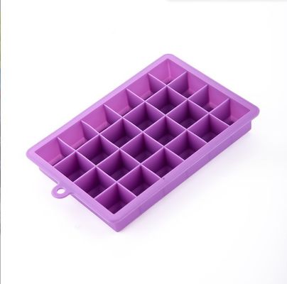 식품 등급 실리콘 아이스 큐브 트레이 15 홀리 및 24 홀리 쉬운 풀림 폼