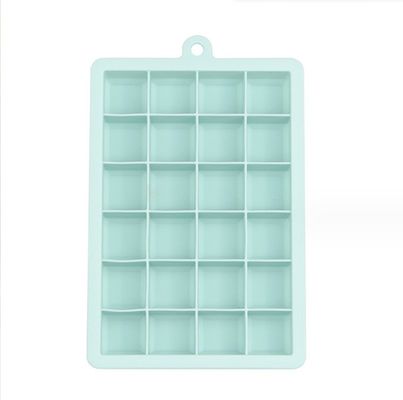 식품 등급 실리콘 아이스 큐브 트레이 15 홀리 및 24 홀리 쉬운 풀림 폼