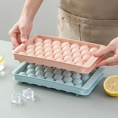 지속 가능한 3D 위스키 음료 아이스 볼 큐브 메이커 폼 트레이 뚜?? 과 구형