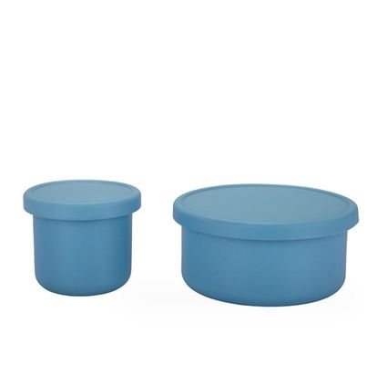 우리의 식품 등급 휴대용 실리콘 벤토 점심 상자 9cm x 14cm로 건강하게 먹는 것이 쉬워졌습니다.