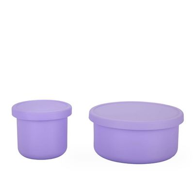 우리의 식품 등급 휴대용 실리콘 벤토 점심 상자 9cm x 14cm로 건강하게 먹는 것이 쉬워졌습니다.