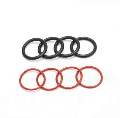 맞춤형 NBR FKM FPM EPDM PTFE PU 실리콘 평면 고무 O 링