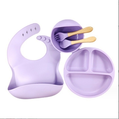 실리콘 베이비 먹이 세트 Bpa 무료 식기 용품 종류 컵 병?? 과 Bib