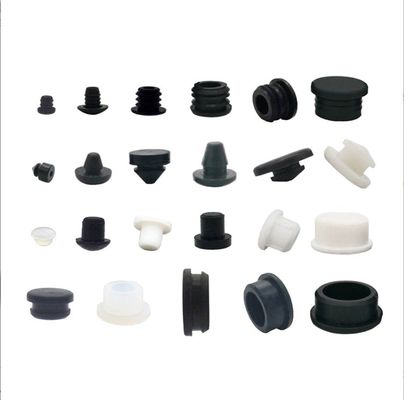 버튼 폼링 서비스용 맞춤형 검은 실리콘 고무 카메라 캡