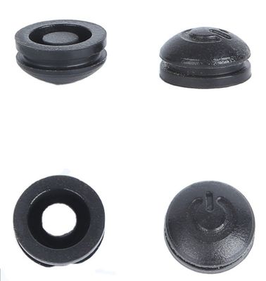 OEM ODM 단일 포인트 전자 기기용 맞춤형 방수 LED 실리콘 버튼 캡