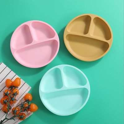 식품 등급 실리콘 접시 none 디자인 스타일 Dinnerware 타입 접시 Toddler 및 어린이
