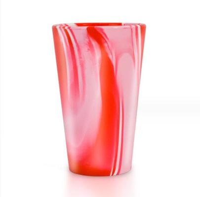 480ml 실리콘 와인 유리 컵을 다시 사용할 수 있는 아기 BPA 무료 식품 등급 텀블러 맥주 마시는
