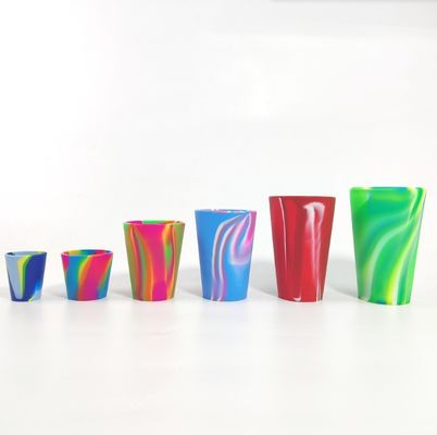 600ml 분쇄불가능한 실리콘 핑트 글래스 와인 애호가들을 위한 재사용 및 여행 친화적