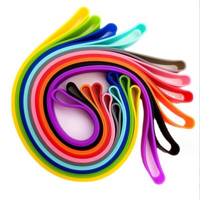 유연하고 다채로운 실리콘 포장 밴드