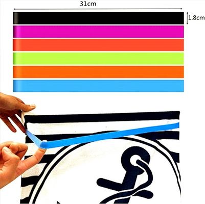 실리콘 탄력 띠 사무실 용품 핸드 레저 책 노트북 점심 상자 밴드 쉬운