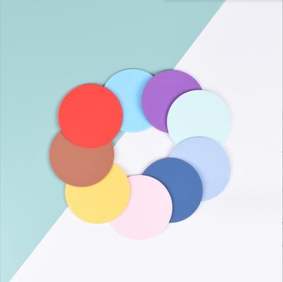 부드러운 PVC 사용자 지정 로고 컵 코스터 브랜드 전략의 지속 가능한 옵션