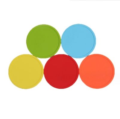 주문형 원형 실리콘 음료 코스터 none 디자인 스타일