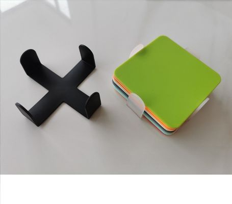 컵 코스터 음료용 실리콘 코스터 열 저항성 미끄러지지 않는 커피 테이블 장식