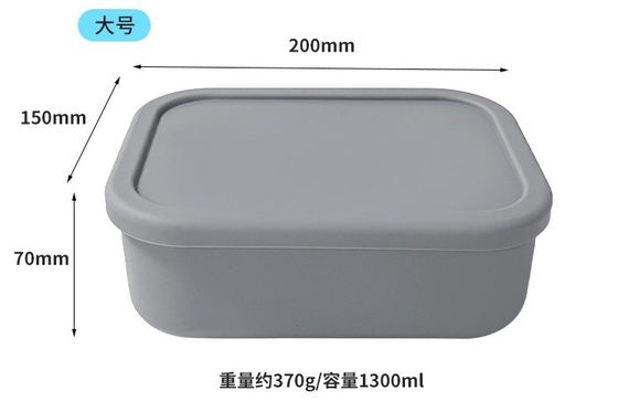 신선성 보존 BPA 없는 실리콘 밀폐 보관용 어린이용 실리콘 벤토용 상자