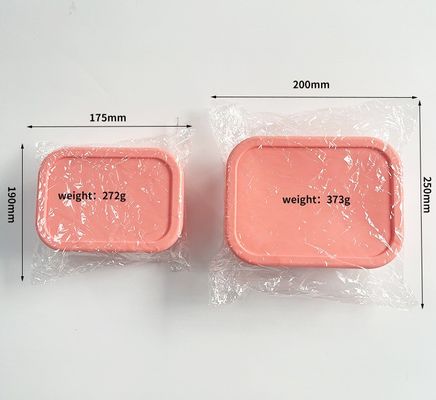 신선성 보존 BPA 없는 실리콘 밀폐 보관용 어린이용 실리콘 벤토용 상자