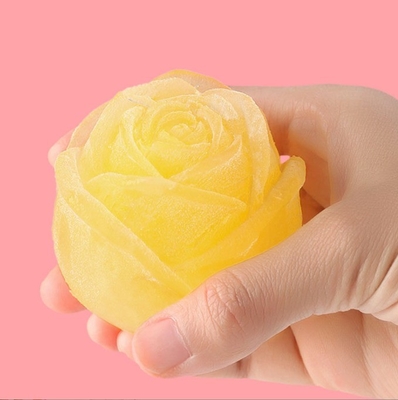 고급 3D 장미 꽃 얼음 곰팡이 제조자 아이스크림 도구에 대한 플라스틱 곰팡이