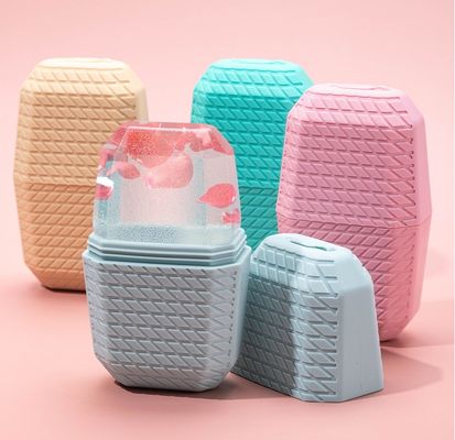 식품 등급 실리콘 아이스 볼 곰팡이 피부 관리를 위해 얼굴 마사저와 눈 롤러