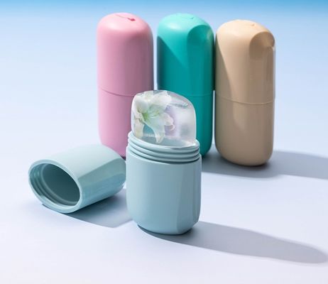 재사용 할 수 있는 실리콘 얼굴 롤러 냉각 얼음 롤러 얼굴 눈 마사지 롤러