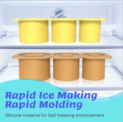아이스크림 도구 2024 실리콘 실린더 얼음 곰팡이