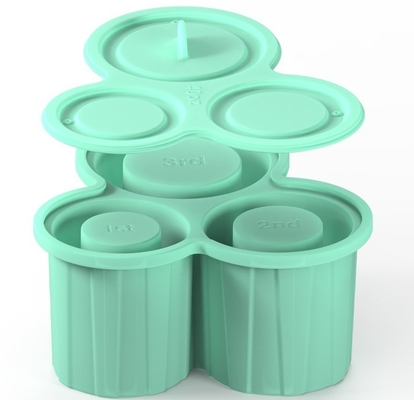 쉽게 풀 수 있는 실리콘 아이스 큐브 트레이 텀블러 컵 3 PC